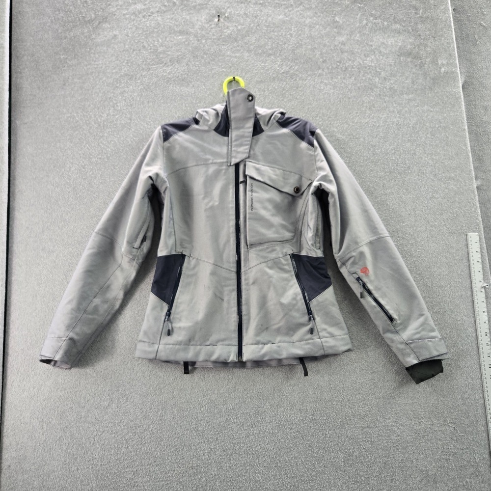 Mountain Hardwear Women Jacket S Gray Maybird Insulated Technical Gorpcore READ